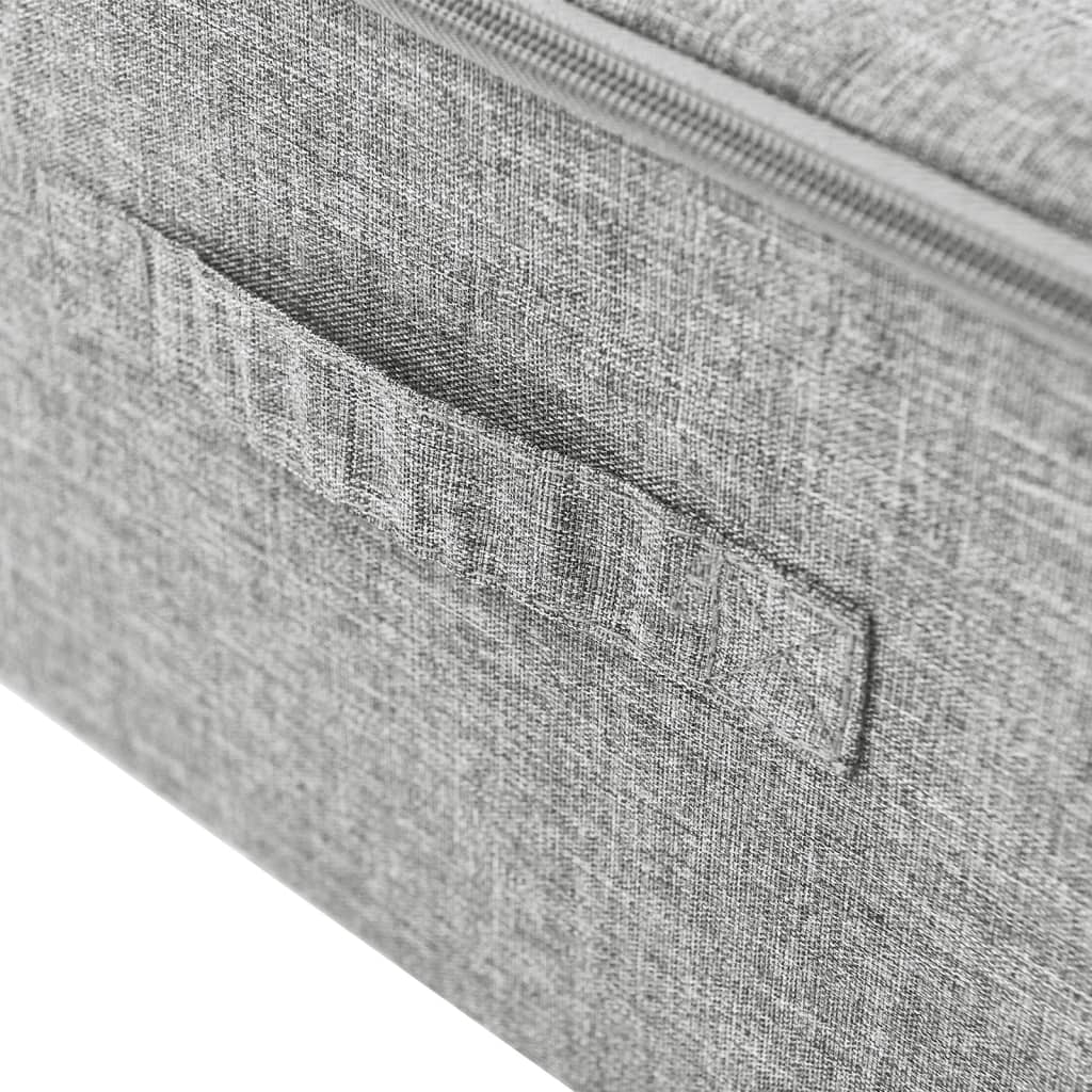 Úložný Box Textil 70 X 40 X 18 Cm Šedý