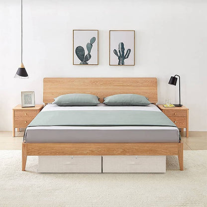 Úložný Box Textil 70 X 40 X 18 Cm Krémový