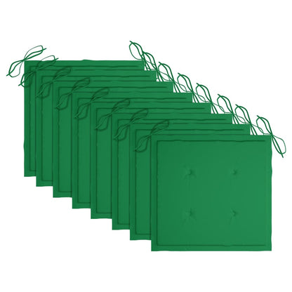 Zahradní Židle S Poduškami 8 Ks Masivní Akáciové Dřevo