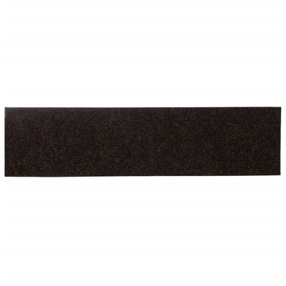Samolepící Nášlapy Na Schody Obdélník 15 Ks 76X20Cm Tmavě Hnědé