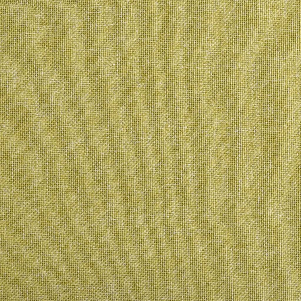 Barové Židle 2 Ks Zelené Textil