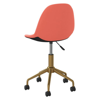 Otočné Jídelní Židle 2 Ks Růžové Samet