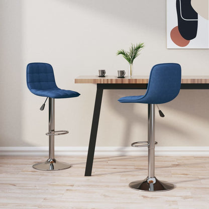 Barové Židle 2 Ks Tmavě Šedé Textil