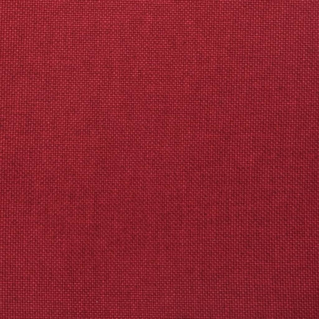Otočná Kancelářská Židle Vínová Textil