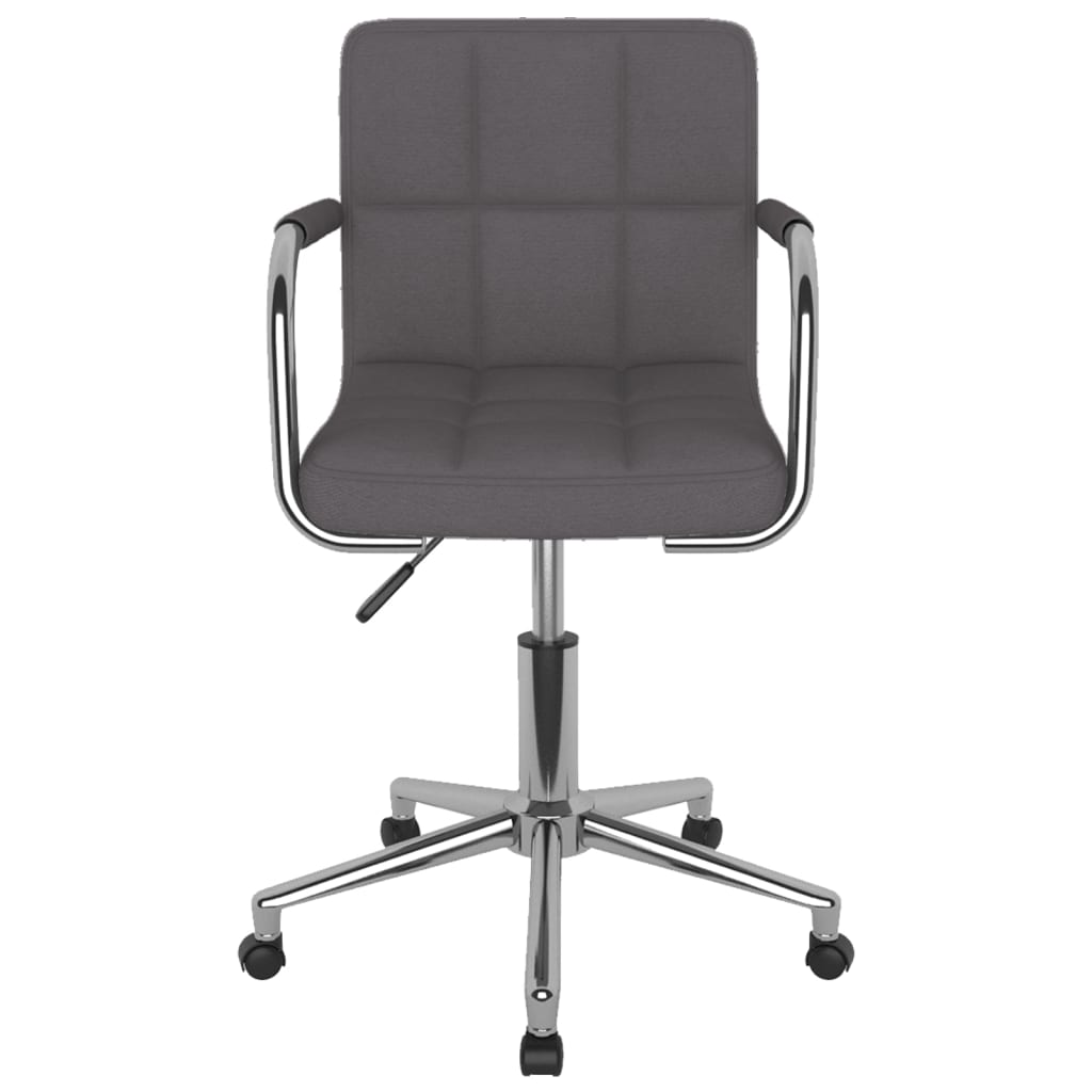 Otočná Kancelářská Židle Taupe Textil