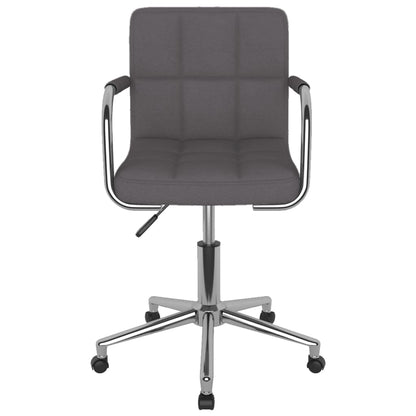 Otočná Kancelářská Židle Taupe Textil