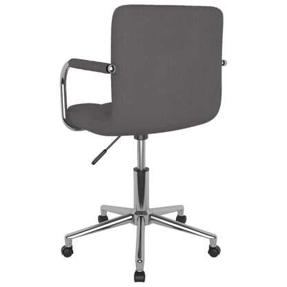 Otočná Kancelářská Židle Taupe Textil