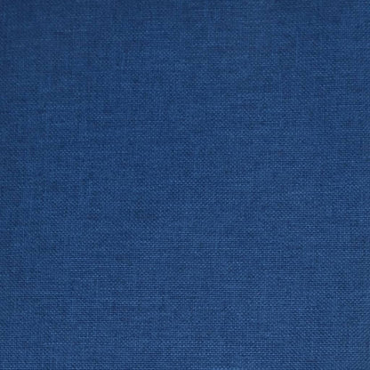 Barové Židle 2 Ks Modré Textil