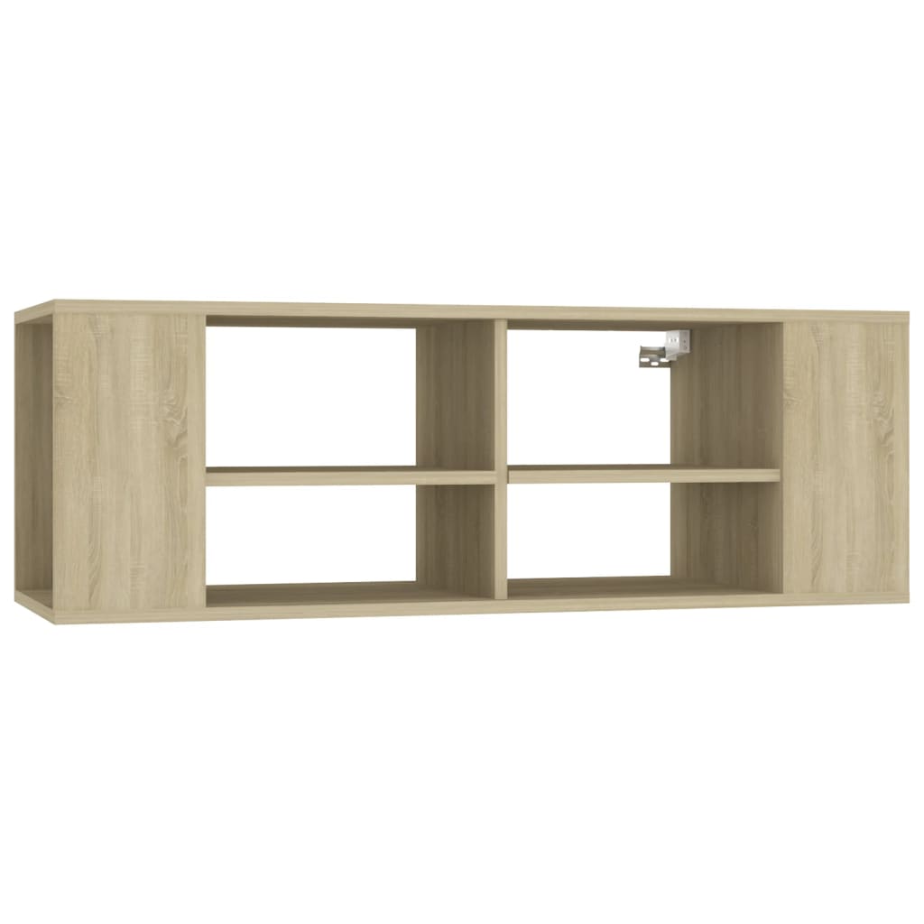 Nástěnná Tv Skříňka Dub Sonoma 102 X 35 X 35 Cm Dřevotříska