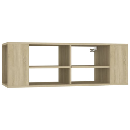 Nástěnná Tv Skříňka Dub Sonoma 102 X 35 X 35 Cm Dřevotříska