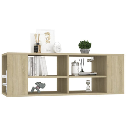 Nástěnná Tv Skříňka Dub Sonoma 102 X 35 X 35 Cm Dřevotříska