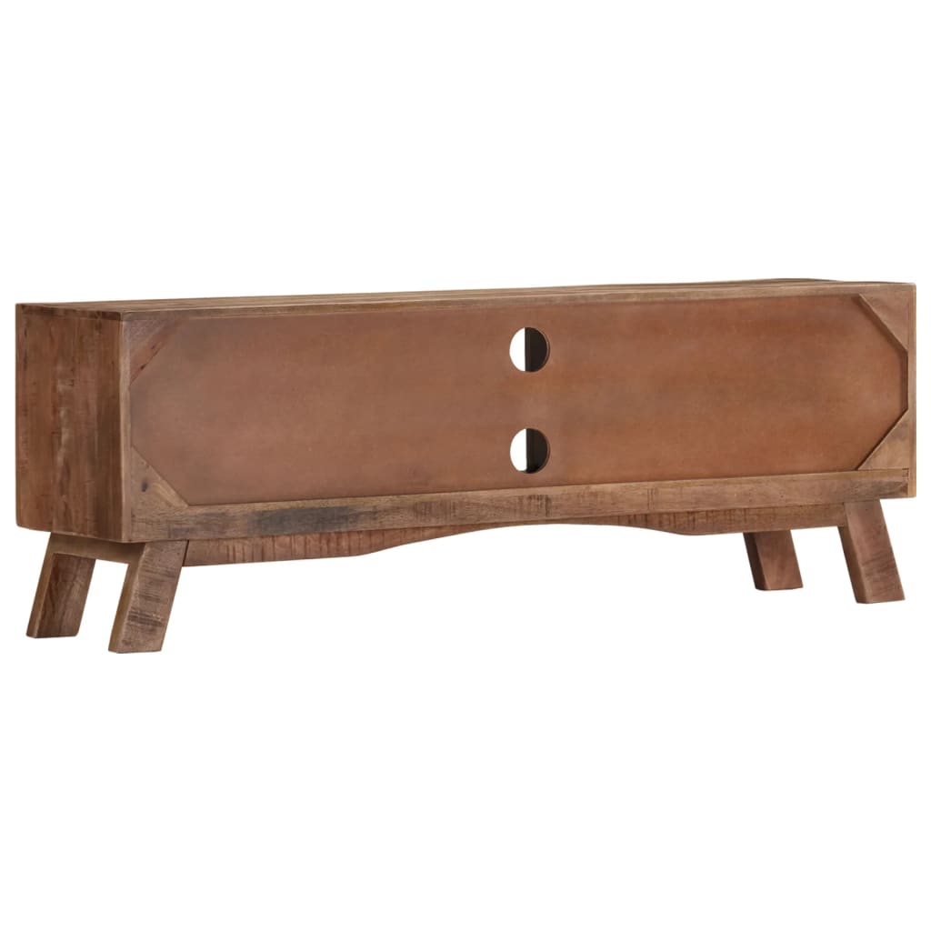 Tv Stolek 110 X 30 X 40 Cm Hrubé Mangovníkové Dřevo
