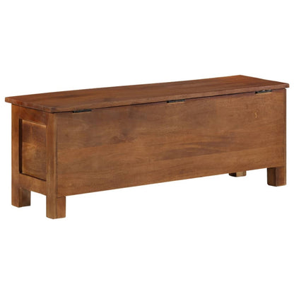 Úložný Box 110 X 30 X 40 Cm Masivní Mangovníkové Dřevo