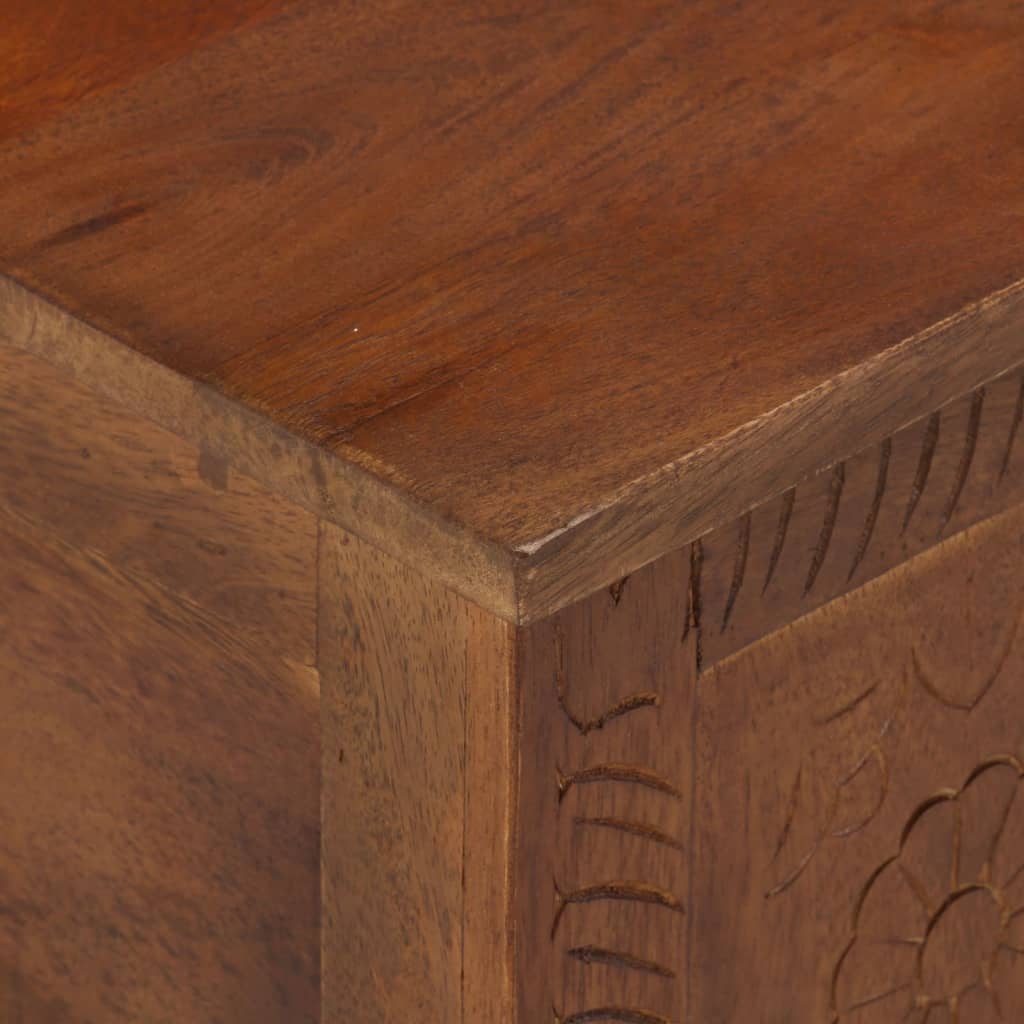 Úložný Box 110 X 30 X 40 Cm Masivní Mangovníkové Dřevo