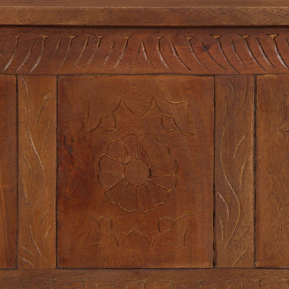 Úložný Box 110 X 30 X 40 Cm Masivní Mangovníkové Dřevo