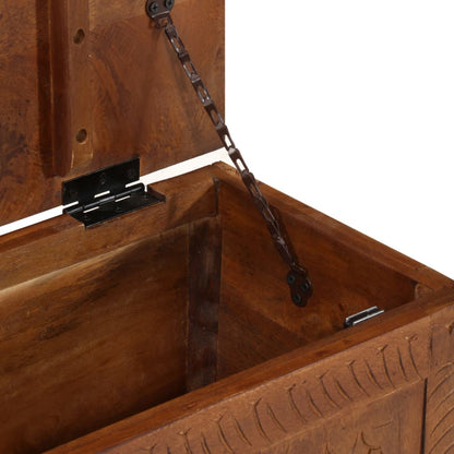 Úložný Box 110 X 30 X 40 Cm Masivní Mangovníkové Dřevo