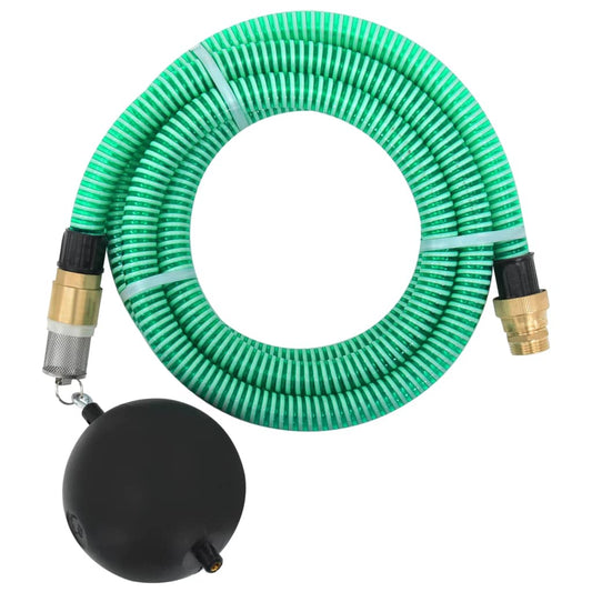 Sací hadice s mosaznými konektory zelená 1,1" 25 m PVC