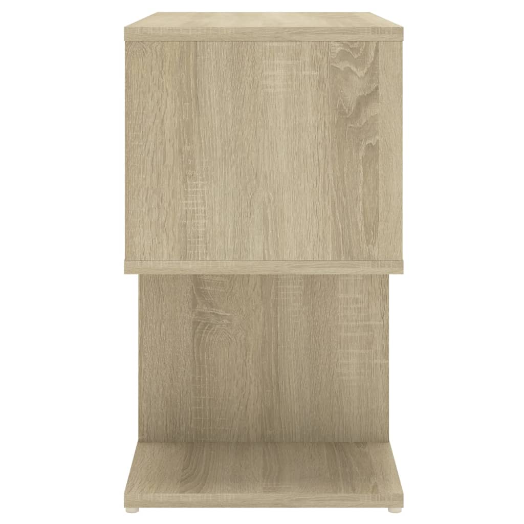 Noční Stolky 2 Ks 50 X 30 X 51,5 Cm Kompozitní Dřevo