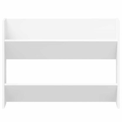 Nástěnný Botník Bílý Kompozitní Dřevo Bílá