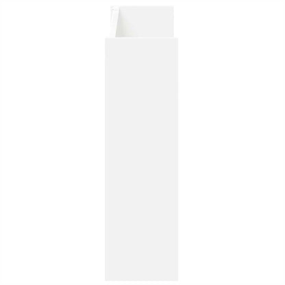 Nástěnný Botník 2 Ks Bílý Dřevotříska Bílá