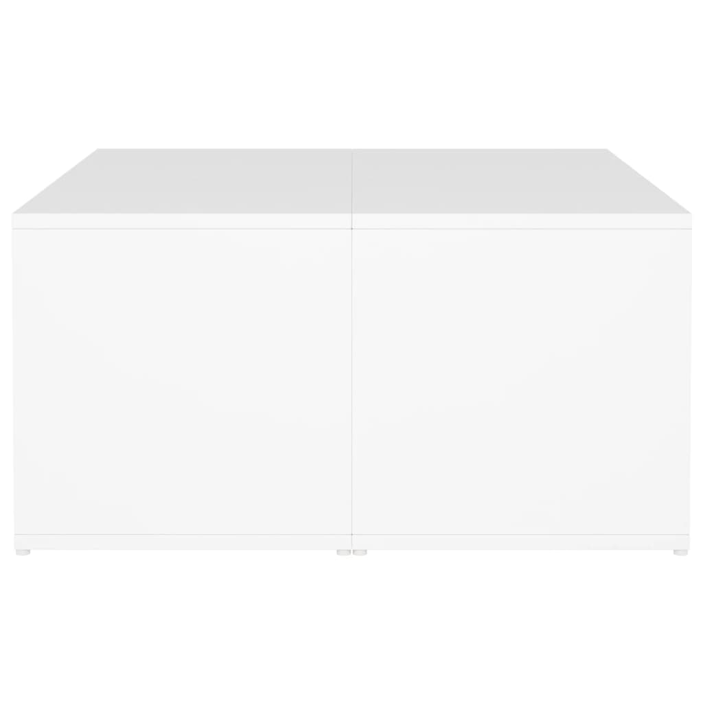 Konferenční Stolky 4 Ks Bílé 33 X 33 X 33 Cm Kompozitní Dřevo