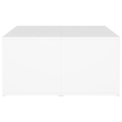 Konferenční Stolky 4 Ks Bílé 33 X 33 X 33 Cm Kompozitní Dřevo