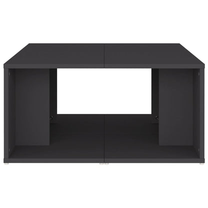 Konferenční Stolky 4 Ks Šedé 33 X 33 X 33 Cm Dřevotříska