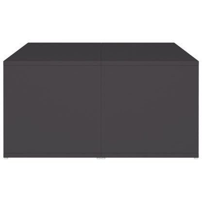 Konferenční Stolky 4 Ks Šedé 33 X 33 X 33 Cm Dřevotříska