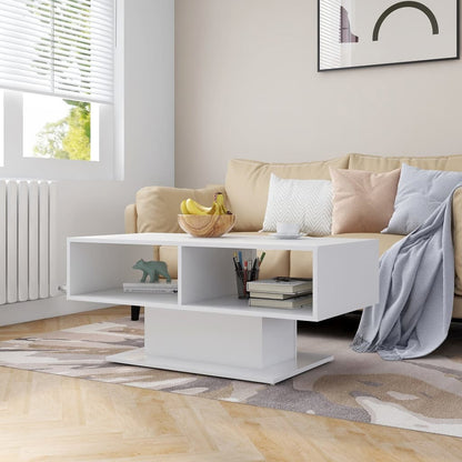 Konferenční Stolek Černý S Leskem 103,5X50X44,5 Cm Dřevotříska