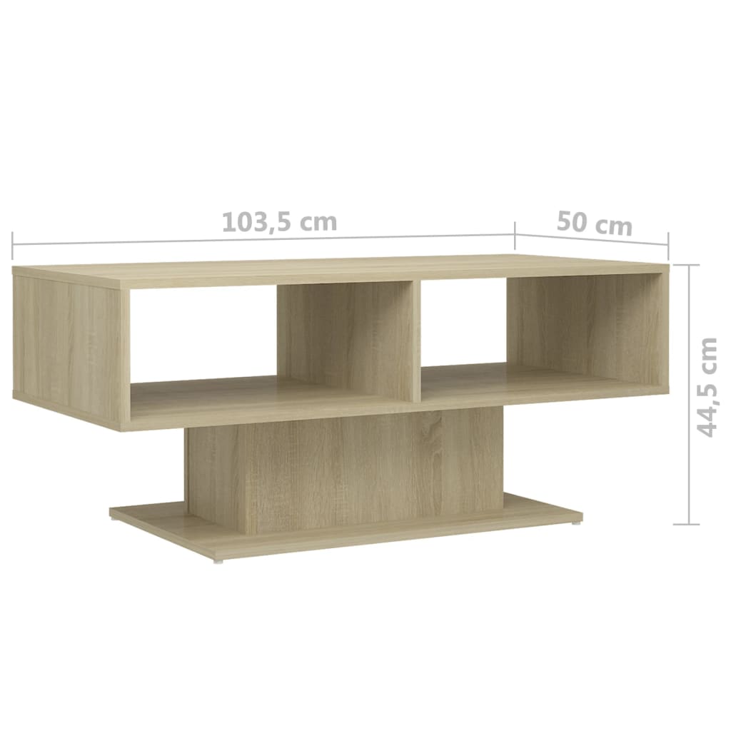 Konferenční Stolek 103,5X50X44,5 Cm Kompozitní Dřevo