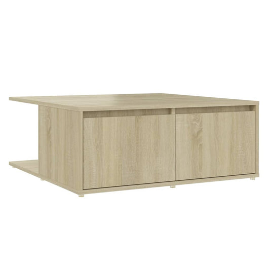 Konferenční Stolek 80 X 80 X 31 Cm Kompozitní Dřevo