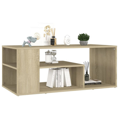Konferenční Stolek Dub Sonoma 100X50X40 Cm Kompozitní Dřevo