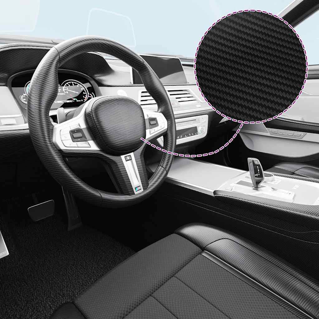 Fólie Na Auto 3D Černá