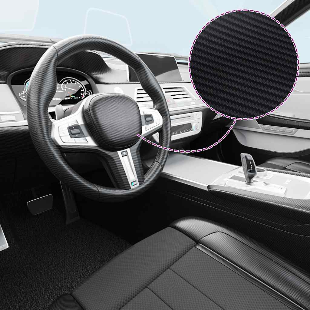 Fólie Na Auto 3D Černá