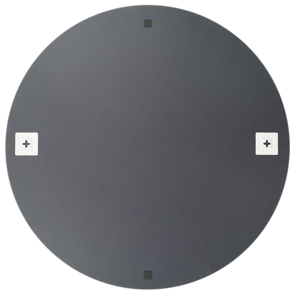 Nástěnné Zrcadlo S Led Osvětlením Kulaté Sklo