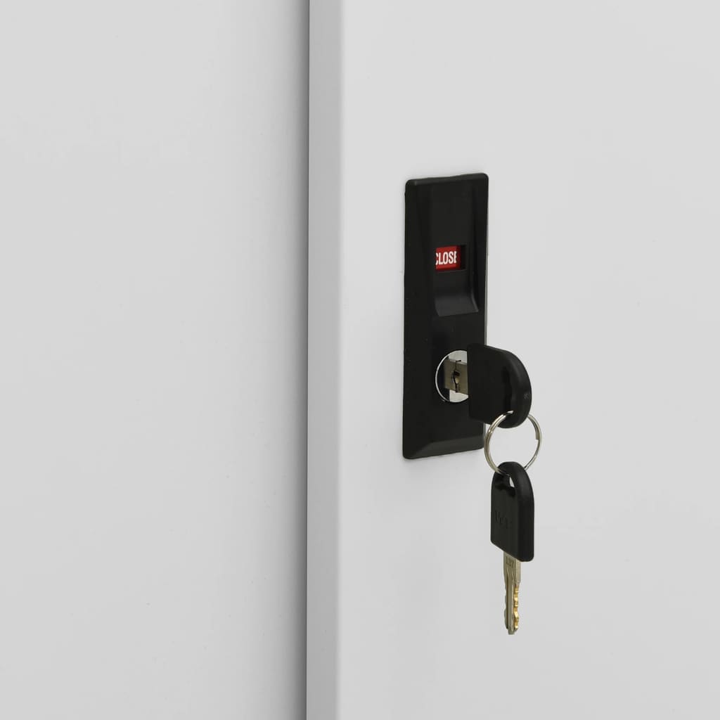 Kancelářská Skříň Posuvné Dveře 90X40X90 Cm Ocel