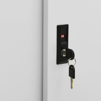 Kancelářská Skříň Posuvné Dveře 90X40X90 Cm Ocel