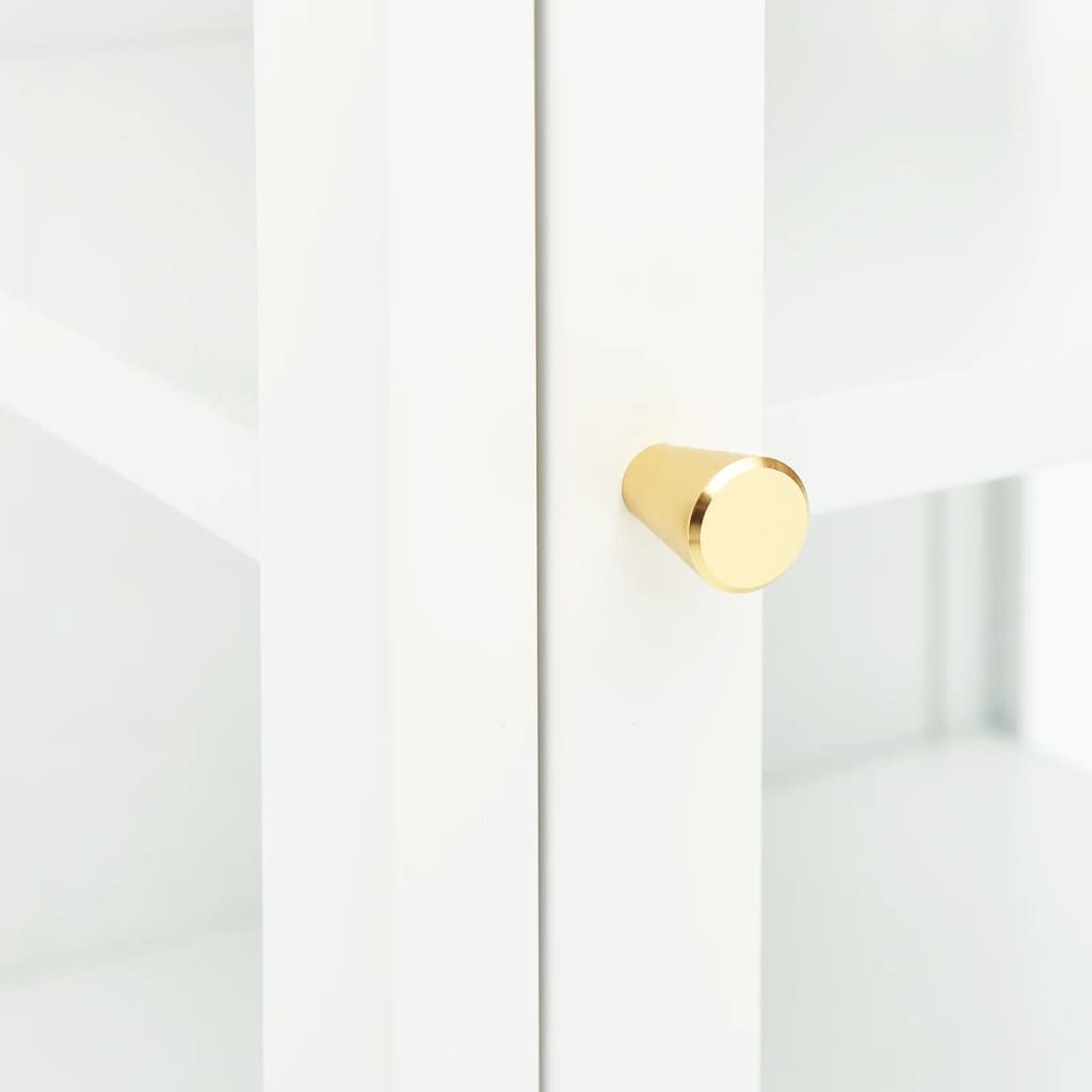 Příborník 38 X 35 X 70 Cm Kov A Sklo