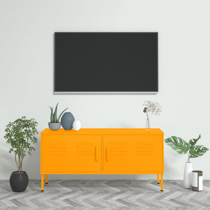 Tv Skříňka 105 X 35 X 50 Cm Ocel