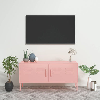 Tv Skříňka 105 X 35 X 50 Cm Ocel