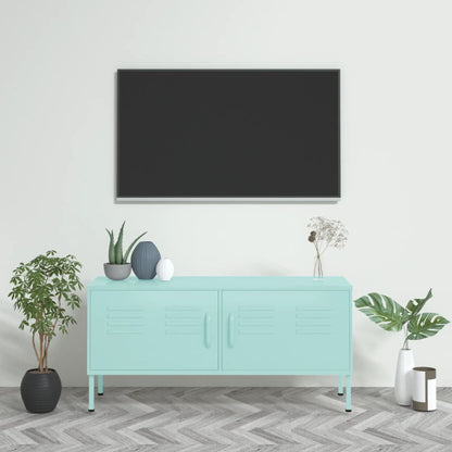 Tv Skříňka 105 X 35 X 50 Cm Ocel