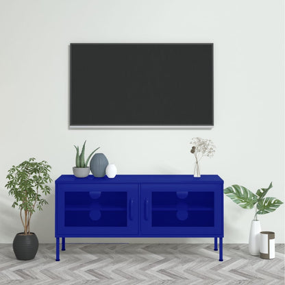 Tv Skříňka 105 X 35 X 50 Cm Ocel