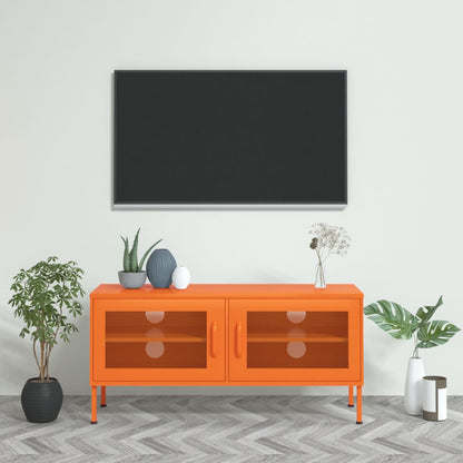 Tv Skříňka 105 X 35 X 50 Cm Ocel