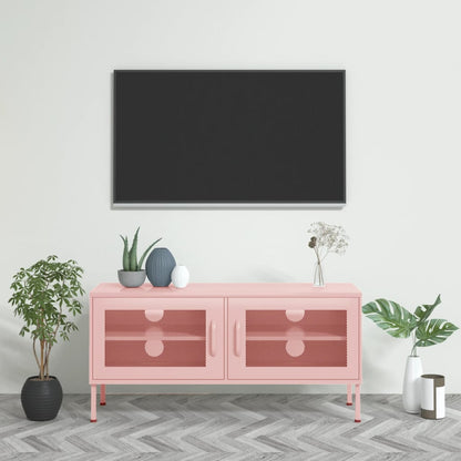 Tv Skříňka 105 X 35 X 50 Cm Ocel