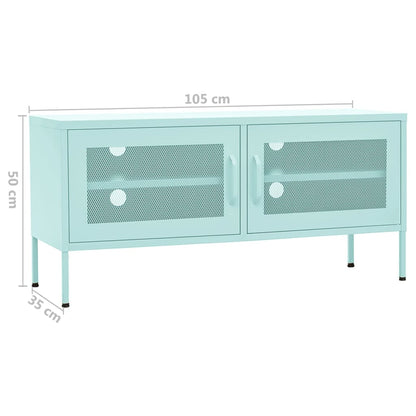 Tv Skříňka 105 X 35 X 50 Cm Ocel