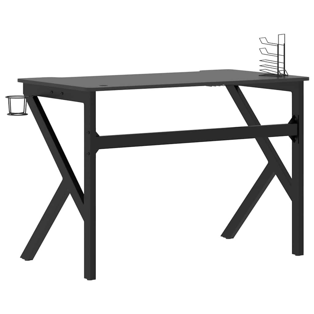 Herní Stůl S Nohami Ve Tvaru K Černý