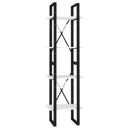 4Patrová Knihovna 40 X 30 X Bílá
