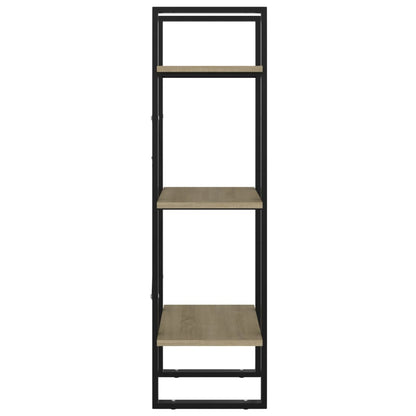 Knihovna Se 3 Policemi 40X30X Dub Sonoma