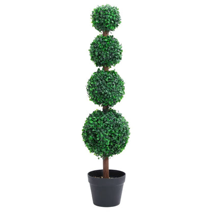 Umělý Zimostráz Ve Tvaru Koule S Květináčem Zelený 71 Cm