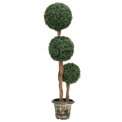Umělý Zimostráz Ve Tvaru Koule S Květináčem Zelený 71 Cm